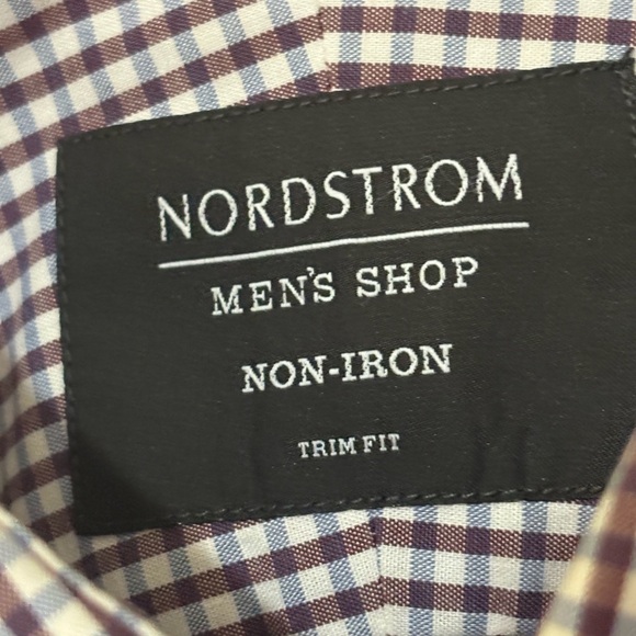 Nordstrom Checkered Men's Shirt - Picture 3 of 4